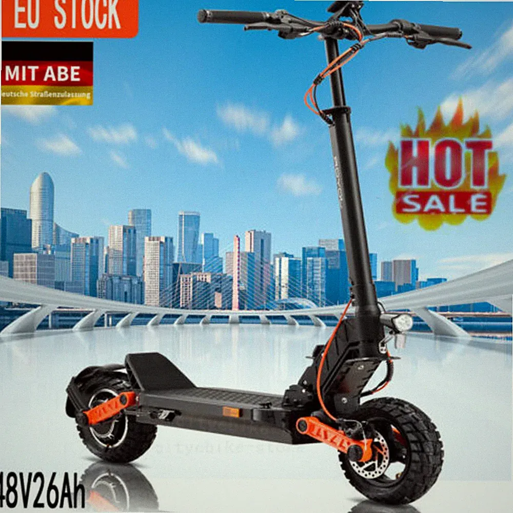 JOYOR S5 PRO E-Scooter mit Straßenzulassung10 Zoll 500W 48V 26Ah Offroad ABE NEU