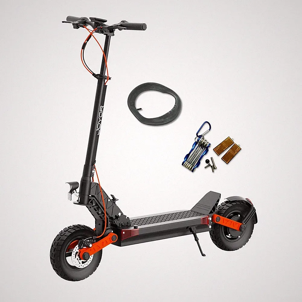 Joyor S5-Z 45KM Reichweite Elektroroller 800W+ Max Leistung+Innenrohr + Werkzeug