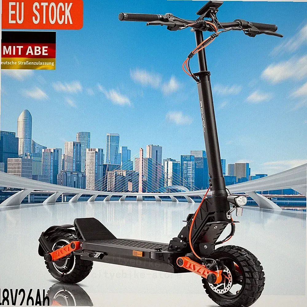 🔥JOYOR S5PRO 500W Elektroroller mit Straßenzulassung 26AH ABE E-Scooter 100KM