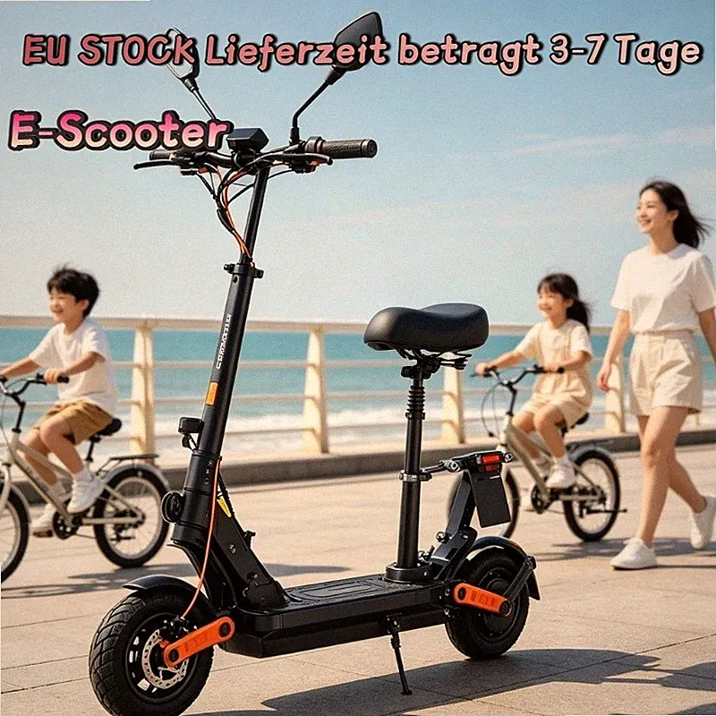 JOYOR S8E 10" E-Scooter 800W 80KM Elektroroller 48V 26AH Offroad 45km/h Faltbar