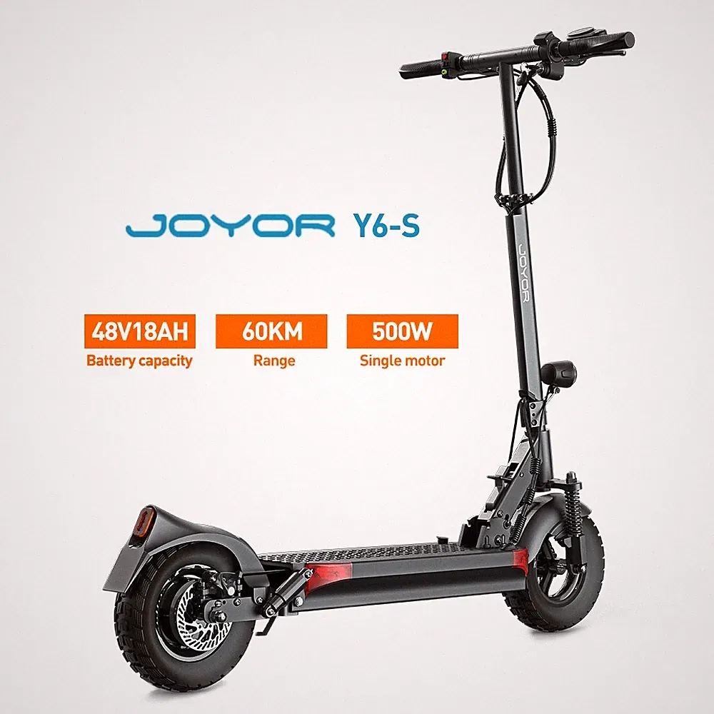 JOYOR Y6-S Elektroroller mit Straßenzulassung 500W 48V 18AH 25KM/H 10" E-Scooter