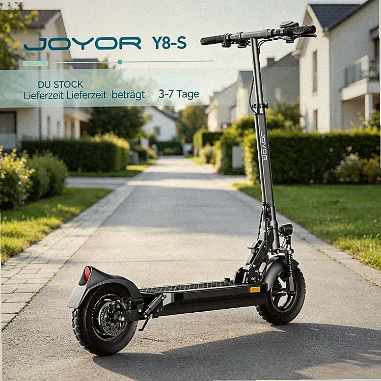 Joyor Y8-S E-Scooter mit Straßenzulassung 100km Reichweite 250W Elektroroller