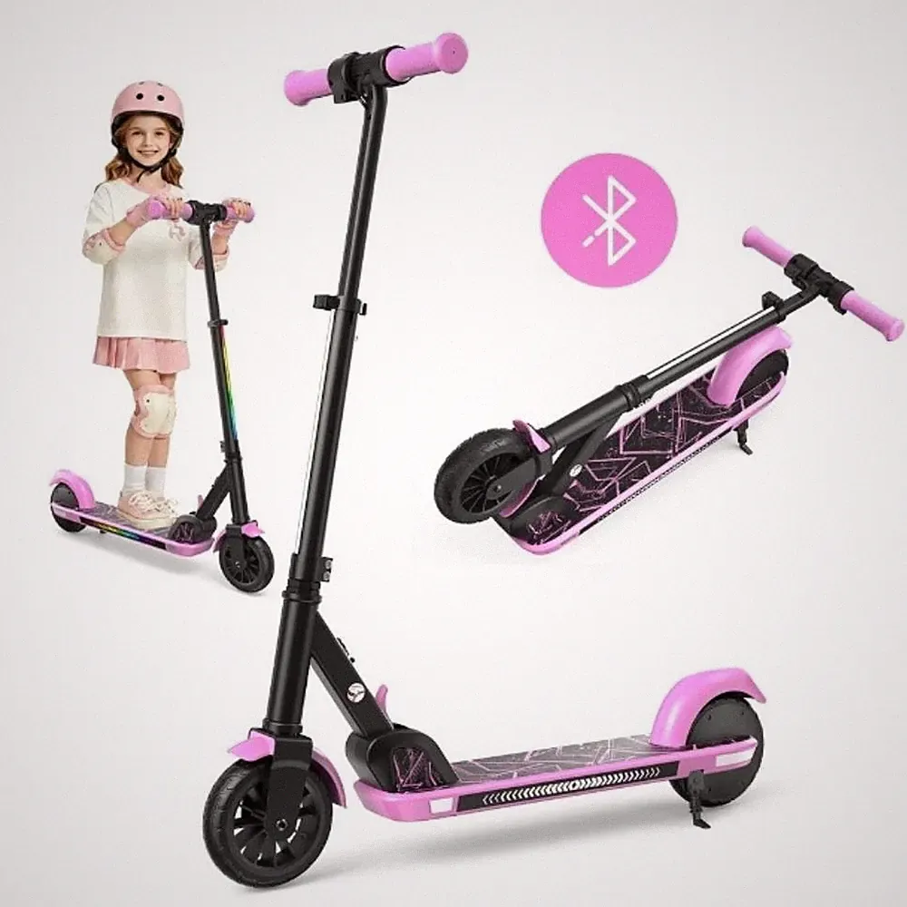 K4 Kinderroller 6" 150W 21,6V 2,6Ah E-Scooter Elektro Roller Für Kinder 16 km/h