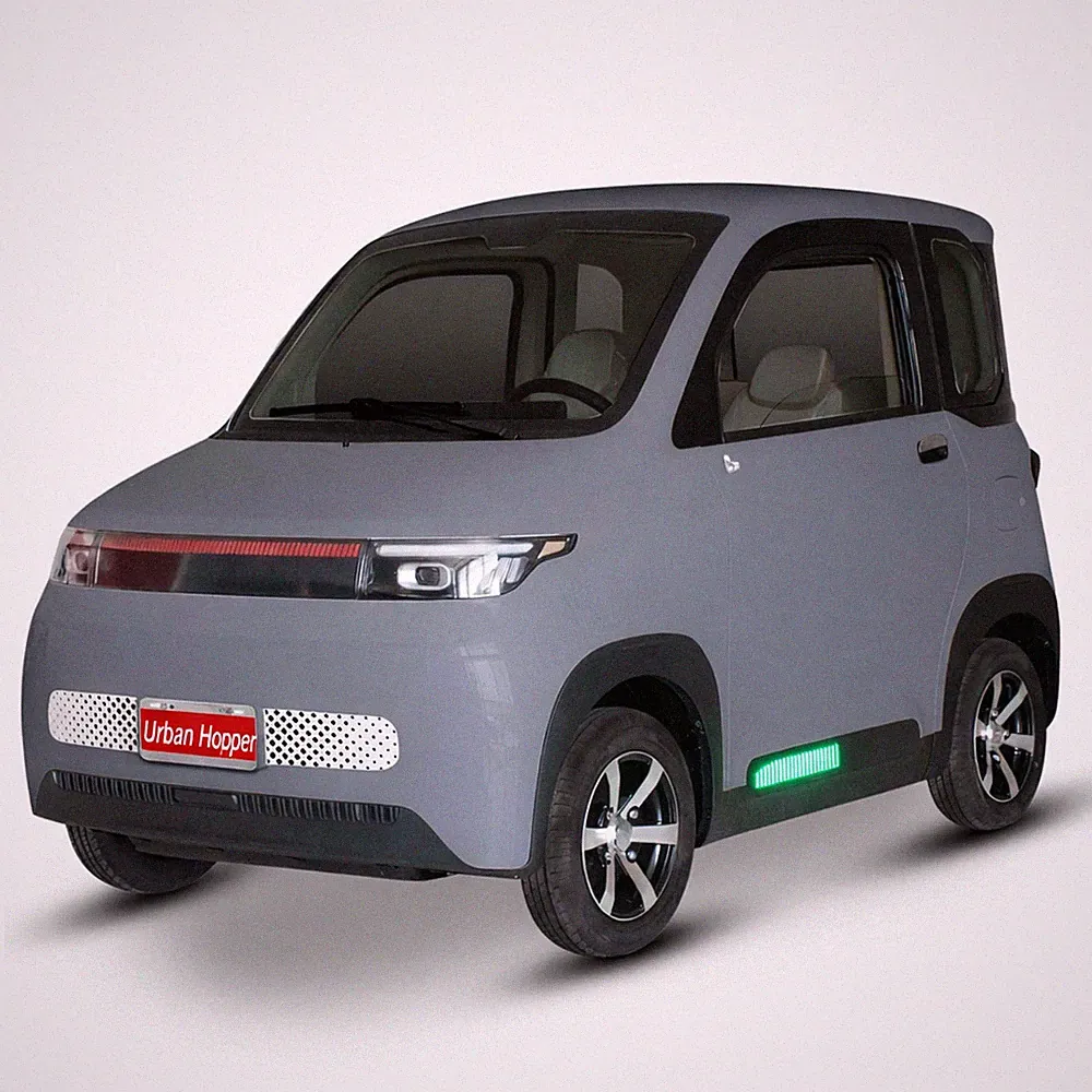 Kabinenroller Urban Hopper Twin Plus Li 4-Rad 45kmh 4KW Klima 2-Sitzer Grau