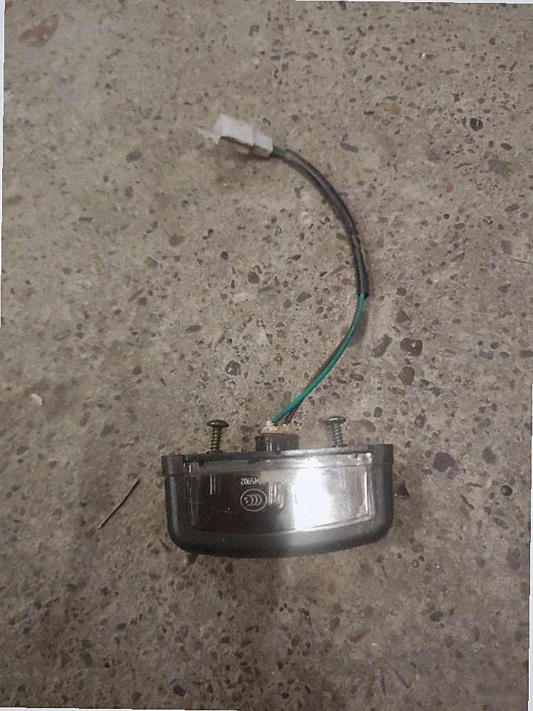 Kennzeichenbeleuchtung ECONELO S1000 E Dreiradroller Elektromobil