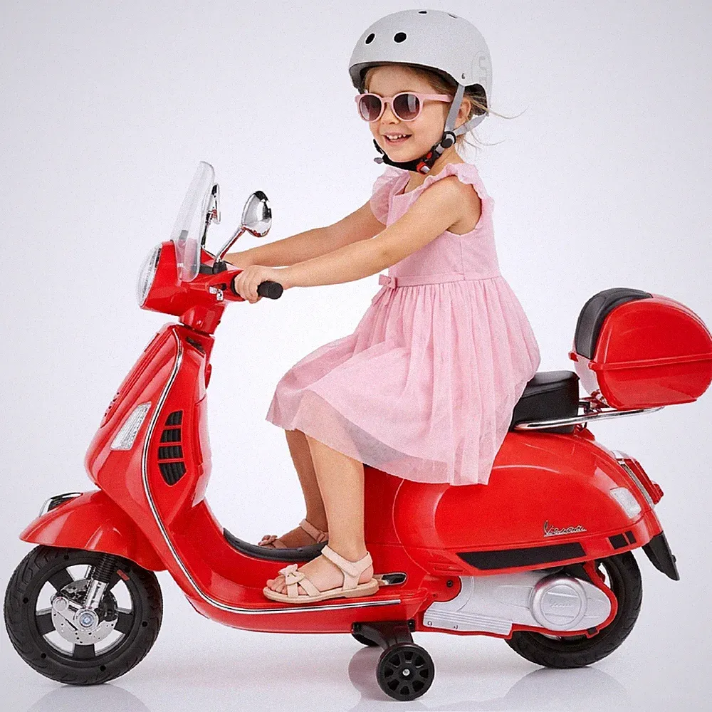 Kinder Elektro Roller Vespa Scooter Elektroroller Kinderroller ab 3 Jahren