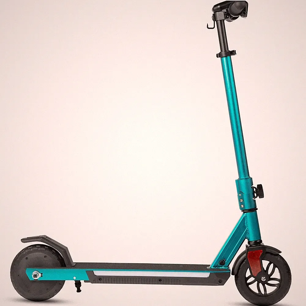 Kinder Elektroroller mit Federung klappbar E-Scooter Kinderroller ab 10 Jahren