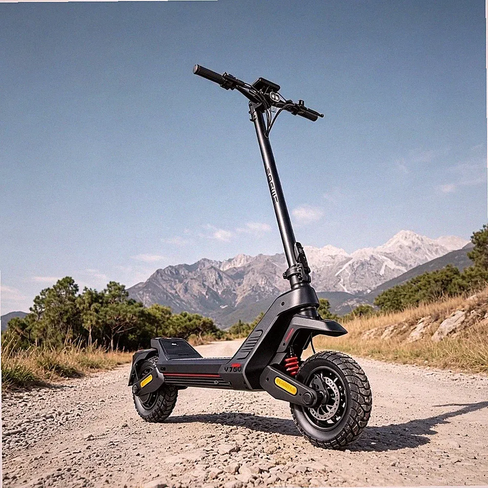 Klappbar E-Scooter mit Straßenzulassung 48V 18.2AH Elektroroller Engwe Y700 85KM