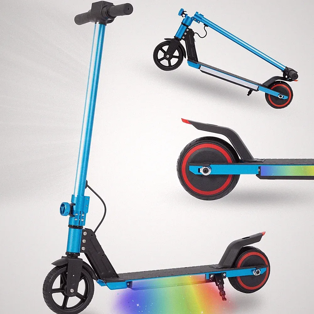 Klappbarer Elektroroller 6,5'' Kinder E-Scooter 16km/h E-Scooter Jungen Mädchen