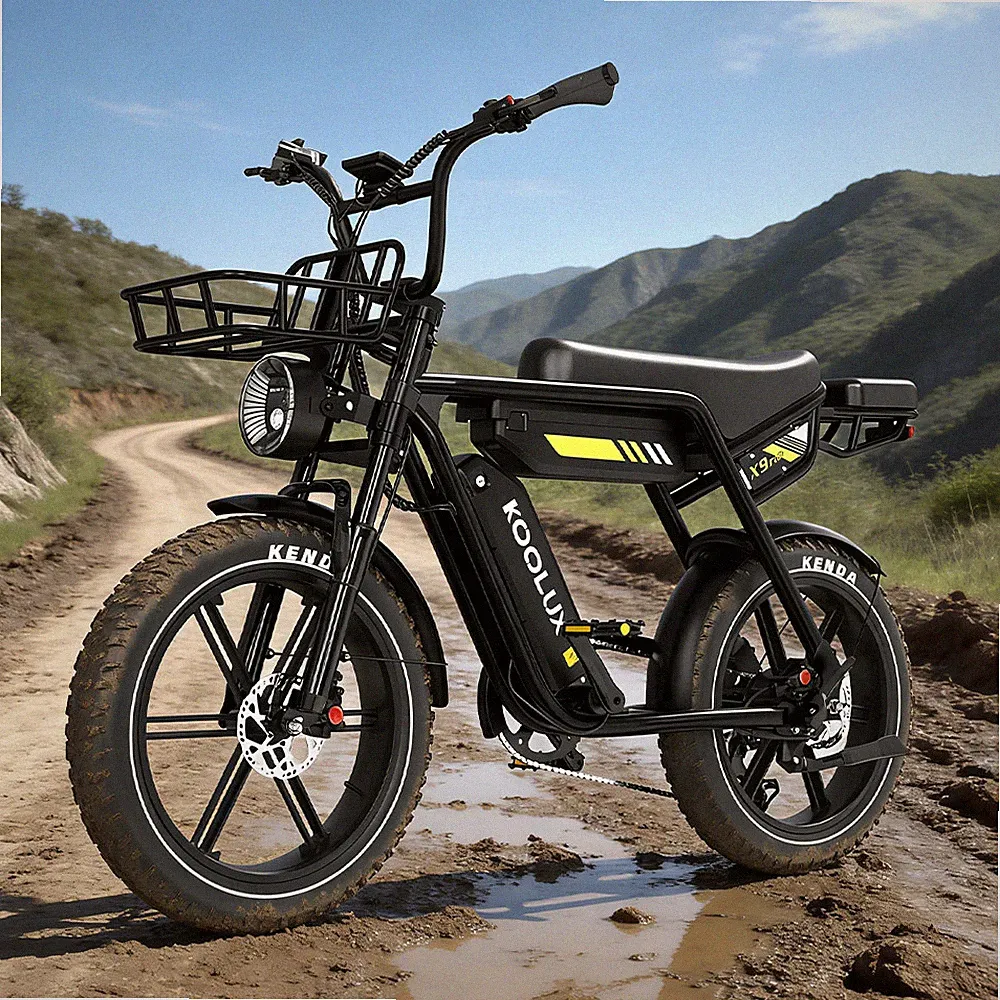 KOOLUX X9PRO 20*4"Elektroroller Off-road E-Mountainbike 48V 31.2AH Electric bike