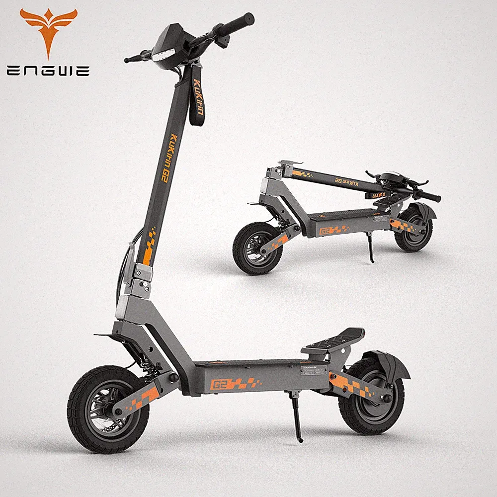 Kukirin G-2 Elektroroller 10 Zoll Offroad E-Scooter 800W 45KM/H E-Roller 48V15AH