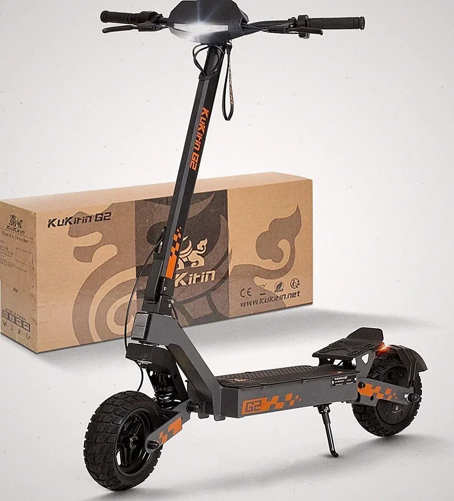 🔥KuKirin G 2 Offroad Elektroroller 800W 48V 15Ah 10" Faltbarer E-Scooter 45KMH