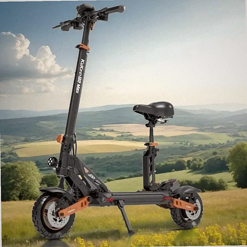 KUKIRIN G2Max Elektroroller 48V 20AH 10 Zoll Off-Road Klappbarer E-Scooter 80KM