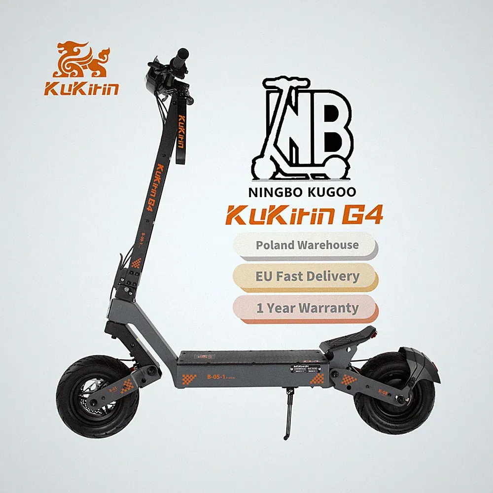 KuKirin G4 Elektroroller 60V 20Ah Klappbar Off-Road E-Scooter 11 Zoll Keine ABE