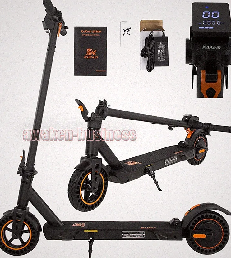 KuKirin S1 Max Elektroroller 10.4AH 8 Zoll Off-road E-Roller Klappbar E-Scooter