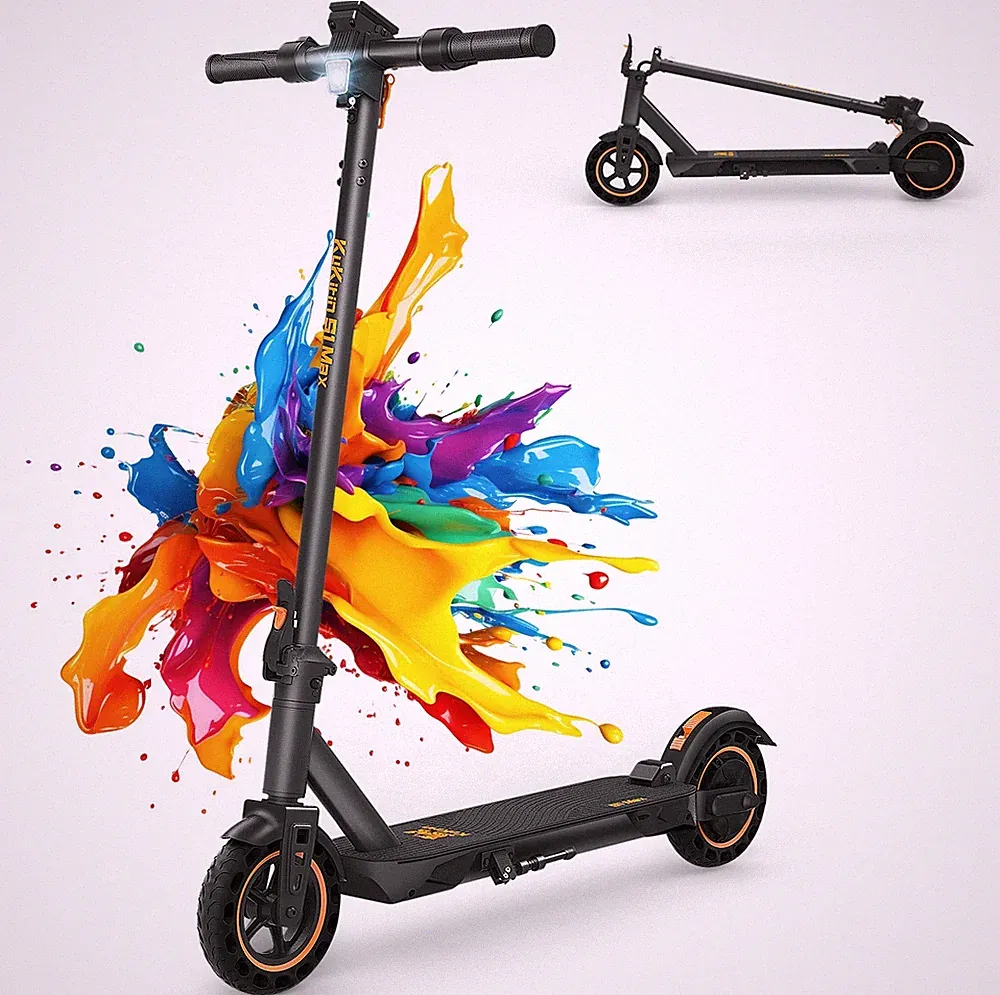 Kukirin S1 Max Erwachsener Faltbarer Elektro-Roller 39km Reichweite 8“Reifen 36V