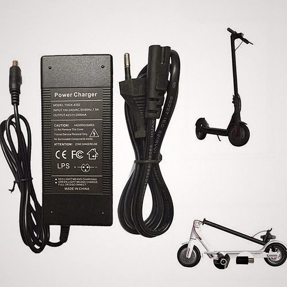 Ladegerät Adapter für Xiaomi M365 Ninebot ES1 ES2 ES4 Elektroroller