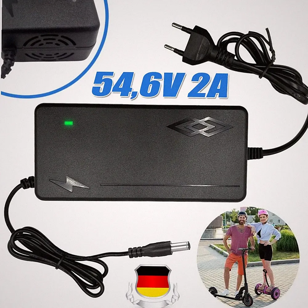 Ladekabel Adapter Charger 54,6V Ladegerät Für Kugoo Kirin G2 Max Elektroroller