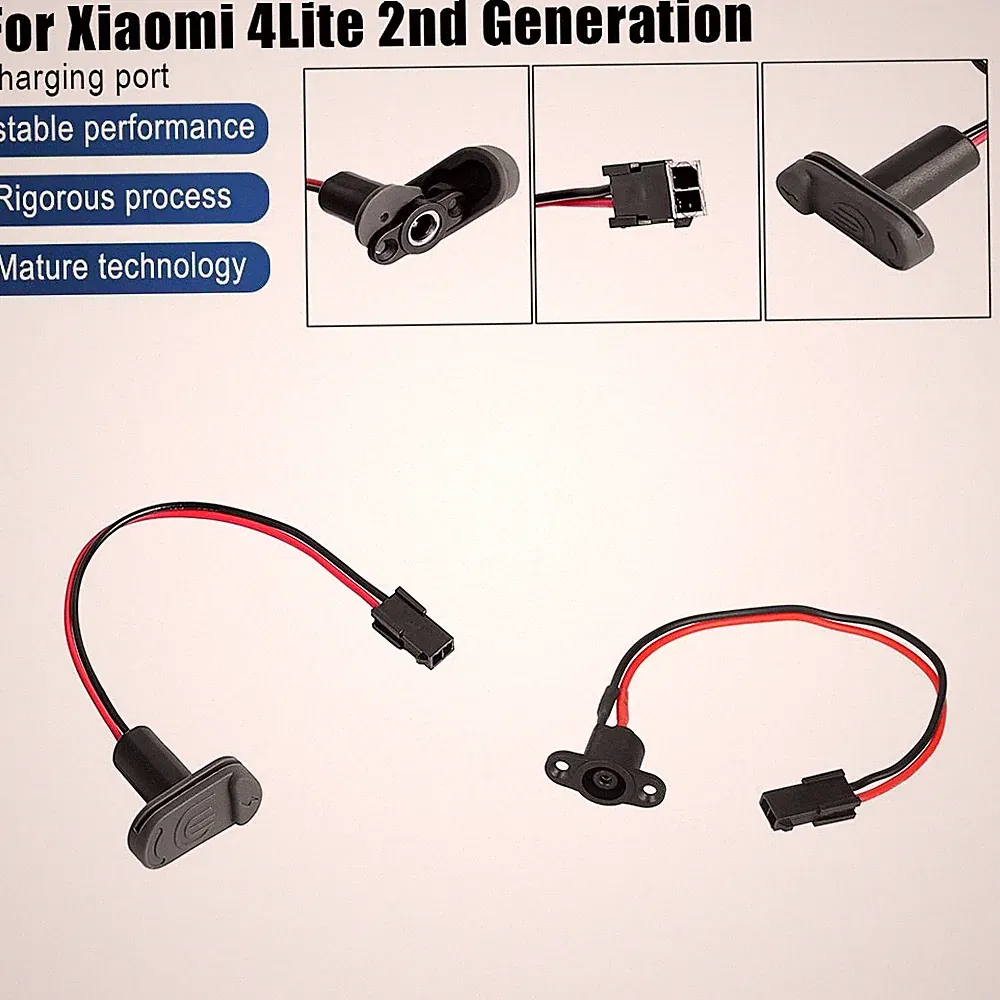 Ladekabel für Xiaomi 4 Lite Elektroroller der 2. Generation + Waterproof Cover
