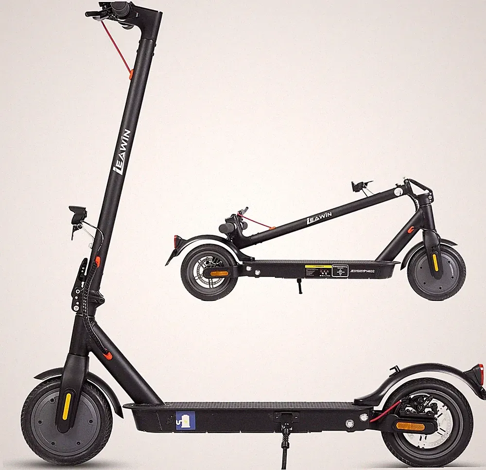 Leawin E9 Elektroroller 350W 270WH 8,5" Klappbar E-Scooter mit Straßenzulassung