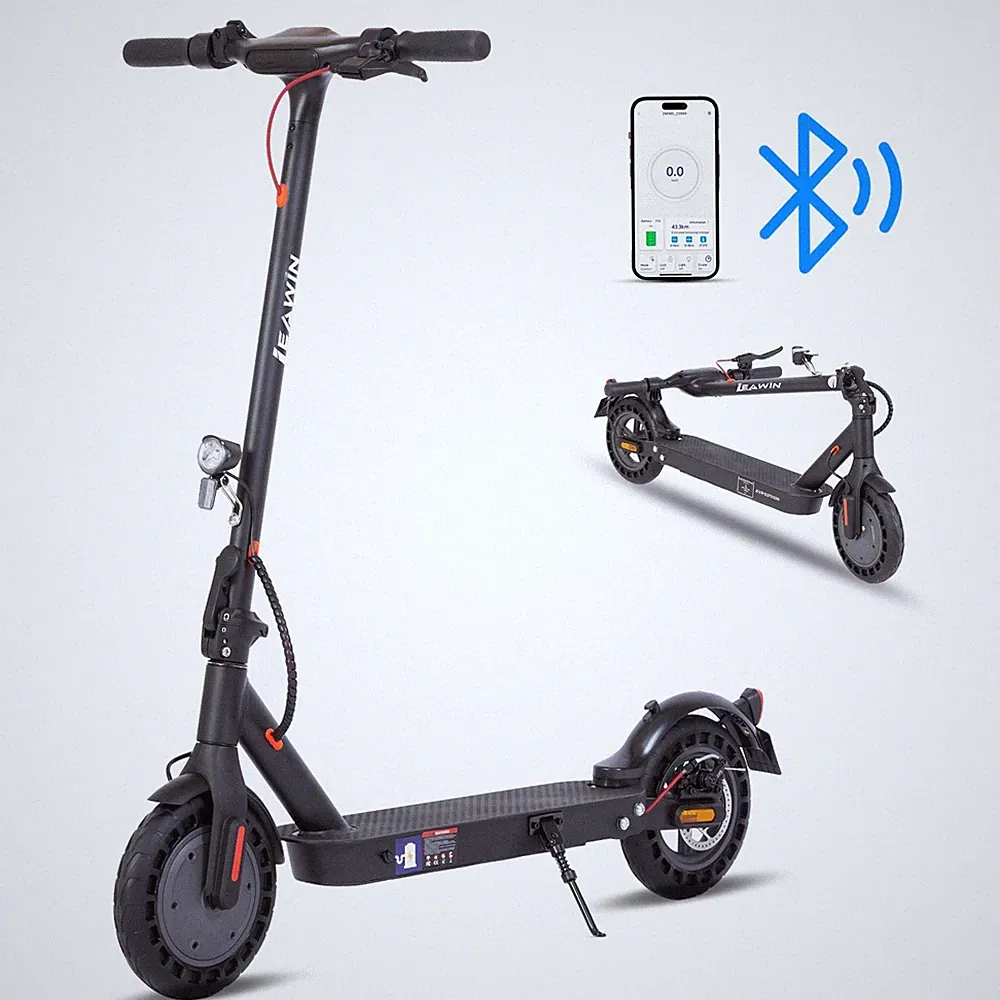 Leawin E9T E-Scooter mit Straßenzulassung 500W 10Ah 10'' Klappbar Elektroroller