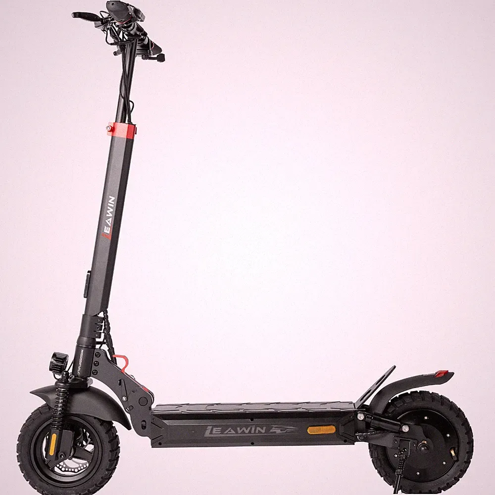 Leawin T4 10 Zoll E-Scooter 48V/18,2Ah Elektroroller Off-road E-Roller 25km/h DE