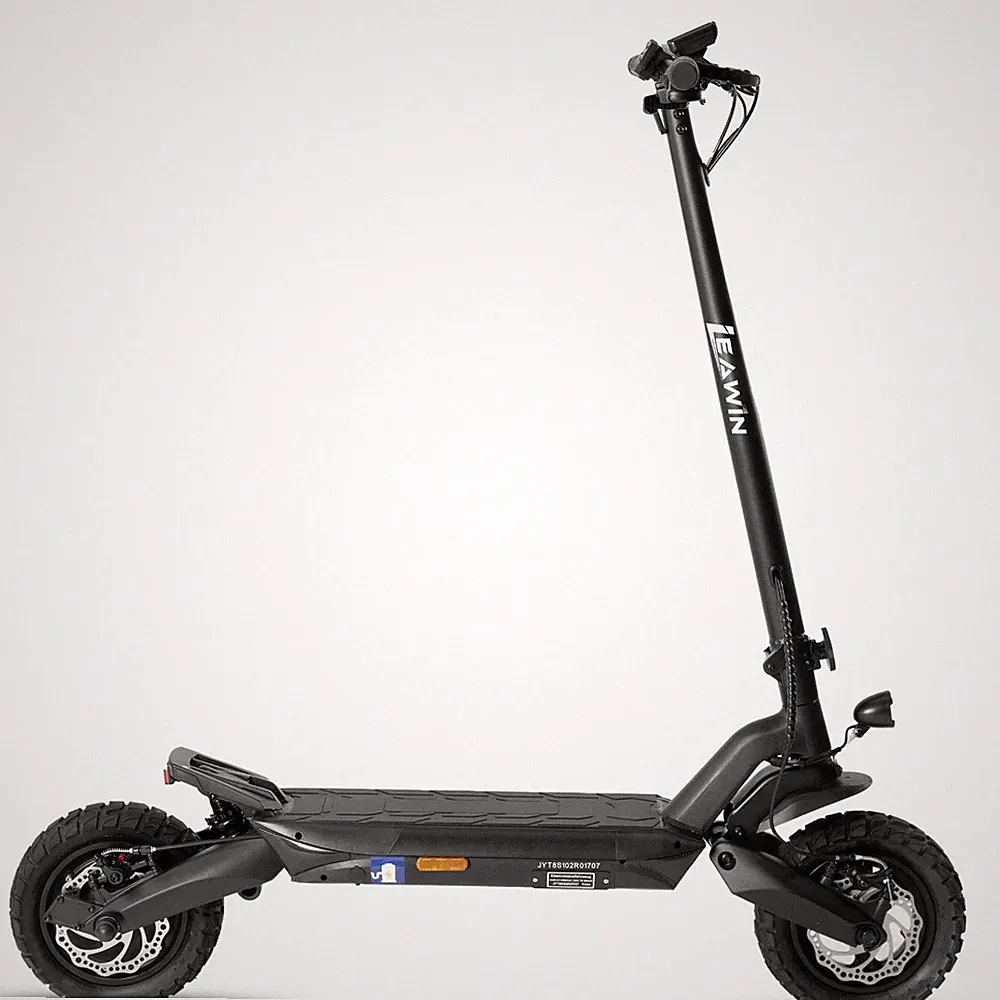 Leawin T8 Elektroroller 500W 720WH 10 Zoll City E-Scooter mit Straßenzulassug