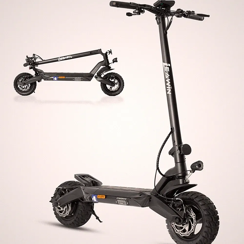 LEAWIN T8 Elektroroller 500W 720WH 50KM 10" Klappbar E-Scooter Straßenzulassug