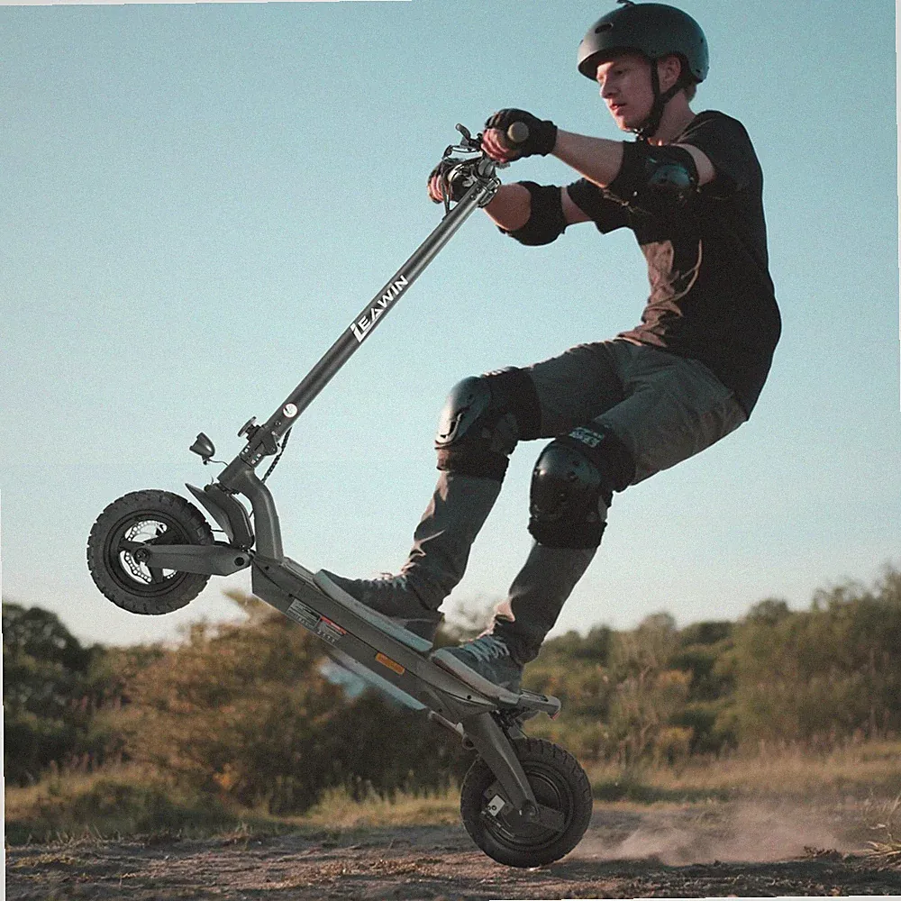 Leawin T8 Elektroroller 500W 720WH 50KM E-Scooter 10 Zoll mit Straßenzulassung