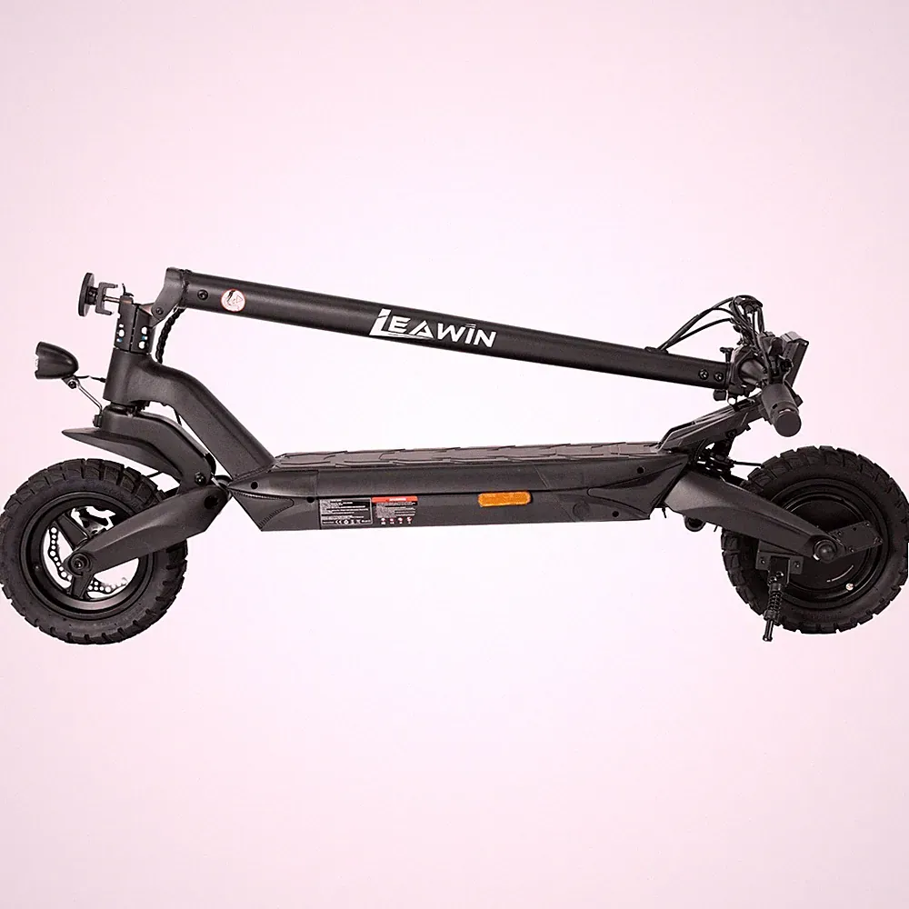 Leawin T8 Elektroroller 500W E-Scooter mit ABE Offroad Klappbar 10 Zoll E-Roller