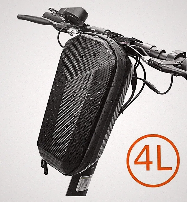 Lenkertasche Tasche Elektroroller E-Scooter Vorbau Bike Hartschale Roller Case