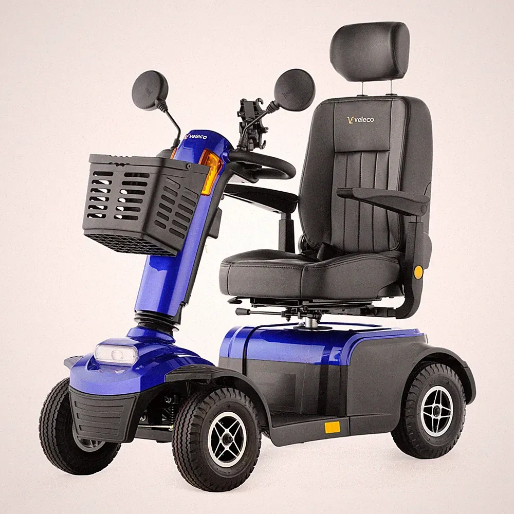 LOOPER Mobilität Roller mit Captain Seat Verstellbare Pinne Sviwel Sitz 600 W