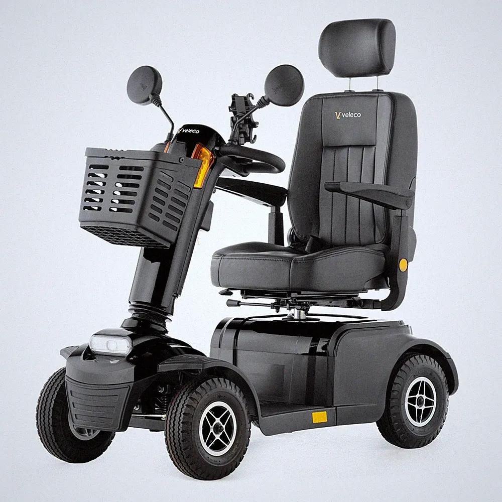 LOOPER Mobilität Roller mit Captain Seat Verstellbare Pinne Sviwel Sitz 600 W