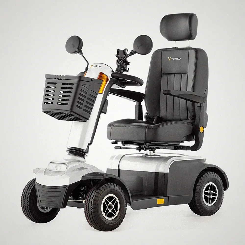 LOOPER Mobilitätsroller mit Kapitänssitz verstellbare Pinne Sviwel Sitz 600 W