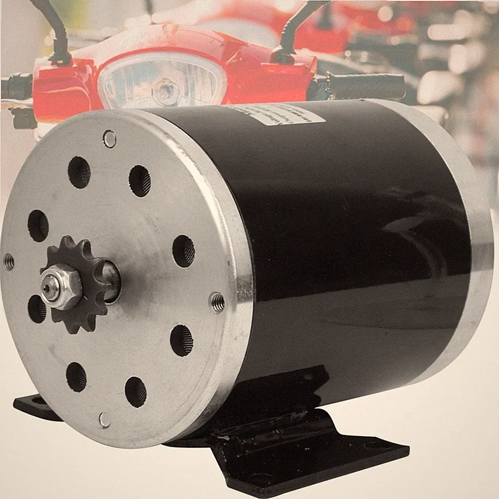 Metallmotor Mit Fußzubehör Für DIY-Elektroroller Dreiradroller (36V 500W) V3Oc