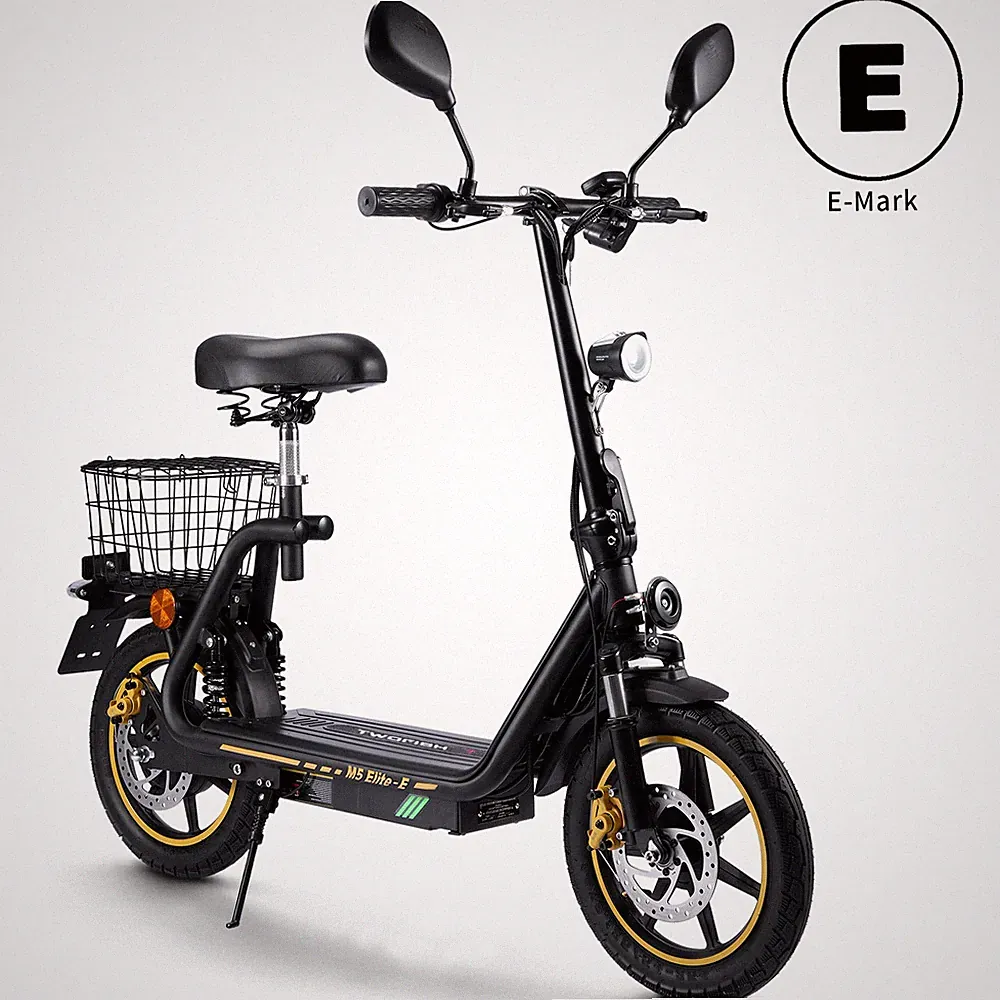 Mit Straßenzulassung 48V Elektro-Roller Mit Sitz TWOFISH Elektroroller 14"