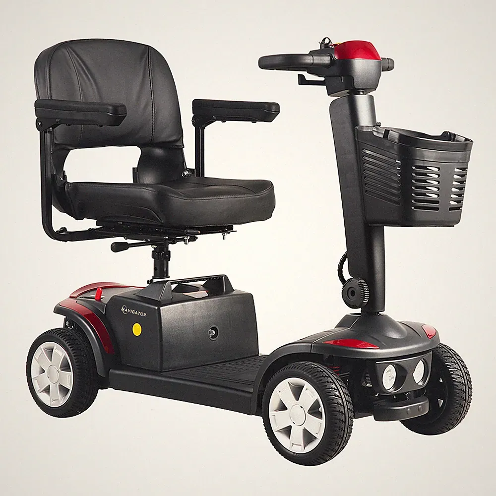 MobilityPlus+ Navigator Reisemobil | 4 Meilen pro Stunde, Federung, große Reichweite