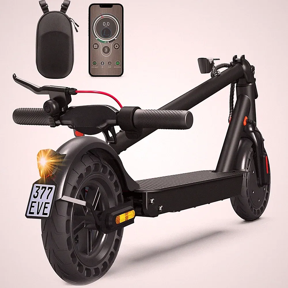 Neu 10 Zoll Elektroroller mit straßenzulassung 500W 360Wh E-Scooter mit ABE 40KM