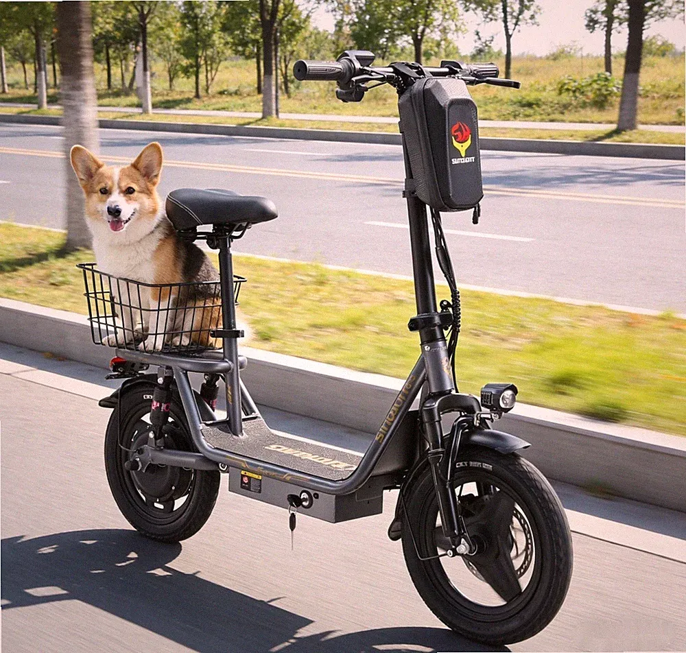 NEU 14 Zoll Elektroroller 500VV 36V/15.6AH Faltbar Pendler E-Bike 60km E-scooter