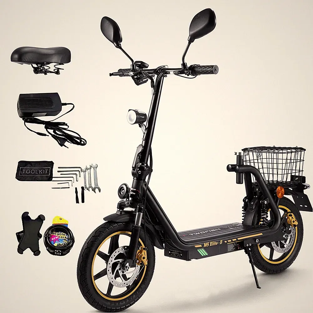 NEU 14 Zoll Mit Straßenzulassung 48V Elektro-Roller Mit Sitz Elektroroller 2025