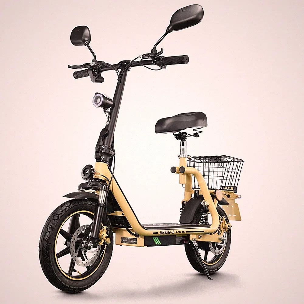 NEU 14Zoll Mit Elektro-Roller Straßenzulassung&EEC 48V Mit Sitz Elektroroller