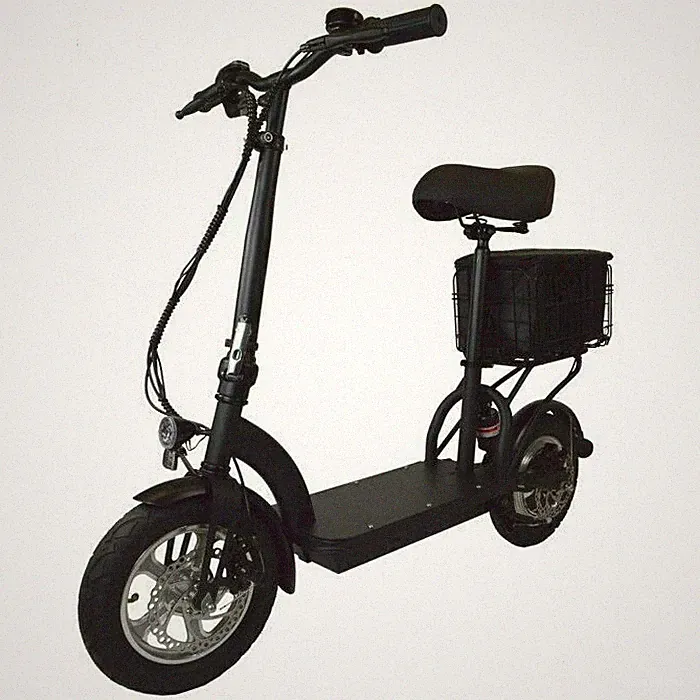 Neu 350W Zipper Elektro Micro Scooter Höchstgeschwindigkeit 30km/h 12" Reifen
