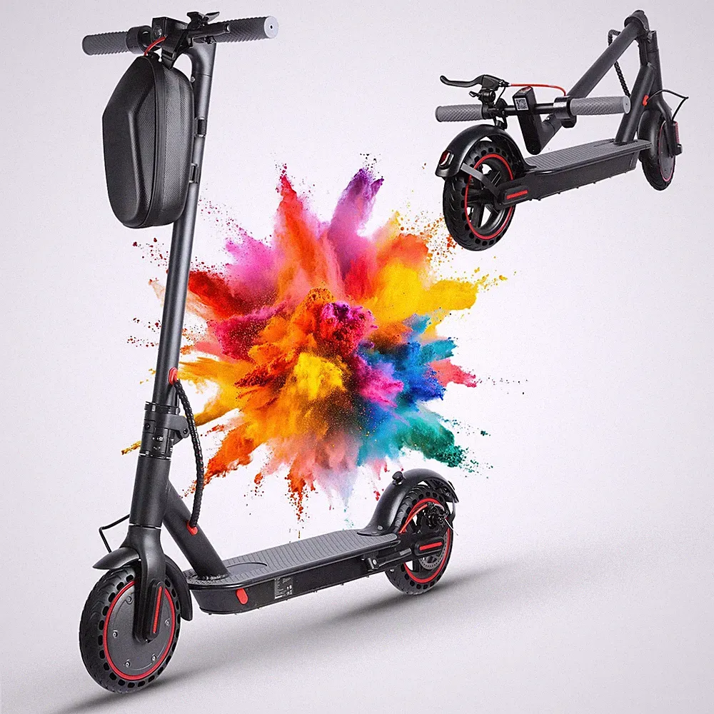 Neu Elektroroller für Erwachsene 350W 10.4Ah Faltbarer E-Roller Reichweite 35KM
