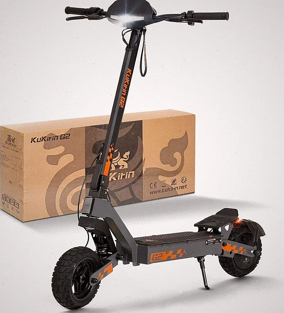 🔥NEU KuKirin G 2 Klappbar Elektroroller Offroad 800vv 48V 15Ah bis 55KM 45km/h