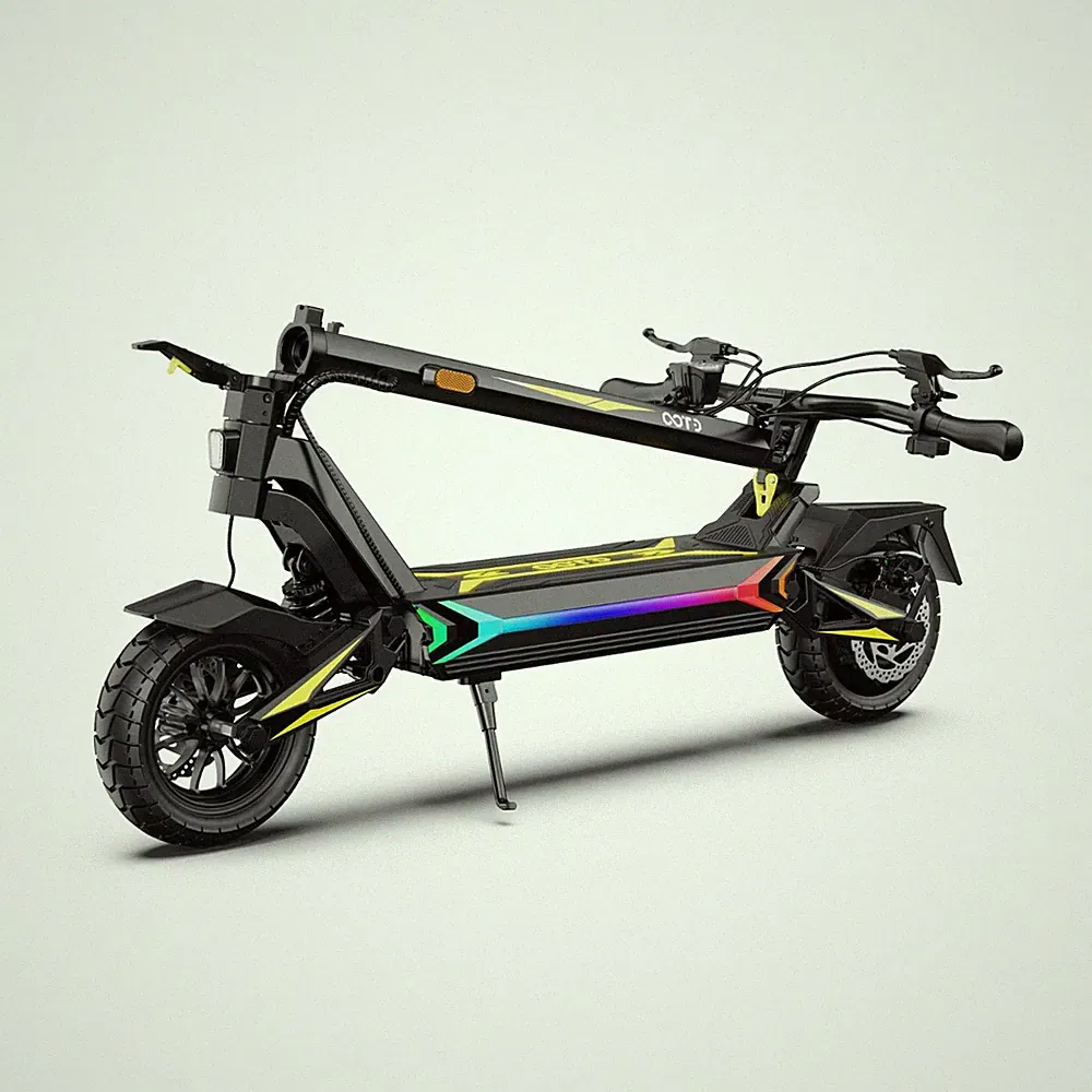OOTD SR1 Elektroroller 1400W 48V/20AH E-Scooter 10" Off-Road E-Roller Klappbarer