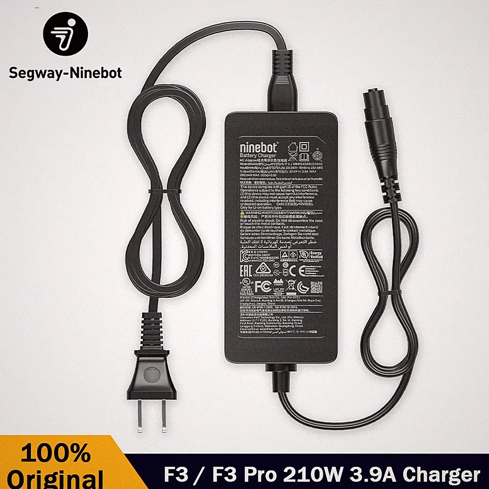 Original 53.6V 3.9A Ladegerät Für Ninebot by Segway F3 / F3 Pro Elektroroller