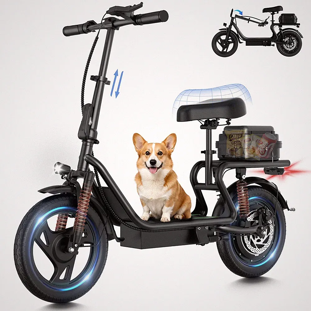 Pendeln Elektroroller für Erwachsene mit bürstenlosem 250W Motor Unisex 40-55KM