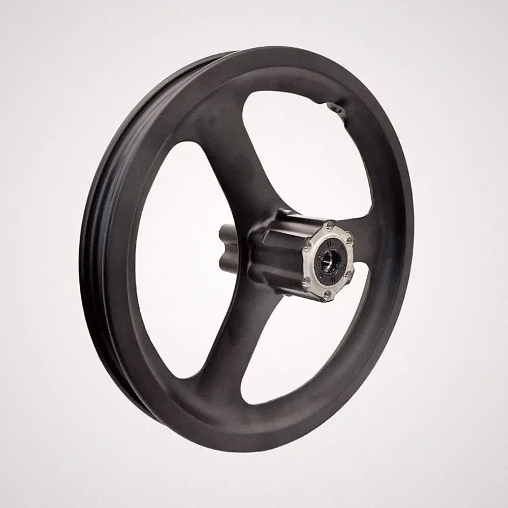 Radnabe hinten oder vorne 14x2.125 für Elektro Klapp Roller Magnesiumfelge