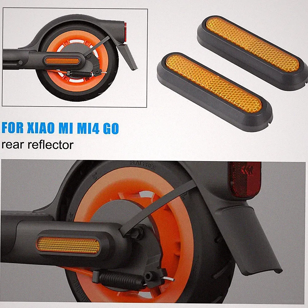 Reflektorplatte Rad Reflektierender Streifen für Xiaomi Elektroroller 4 Go