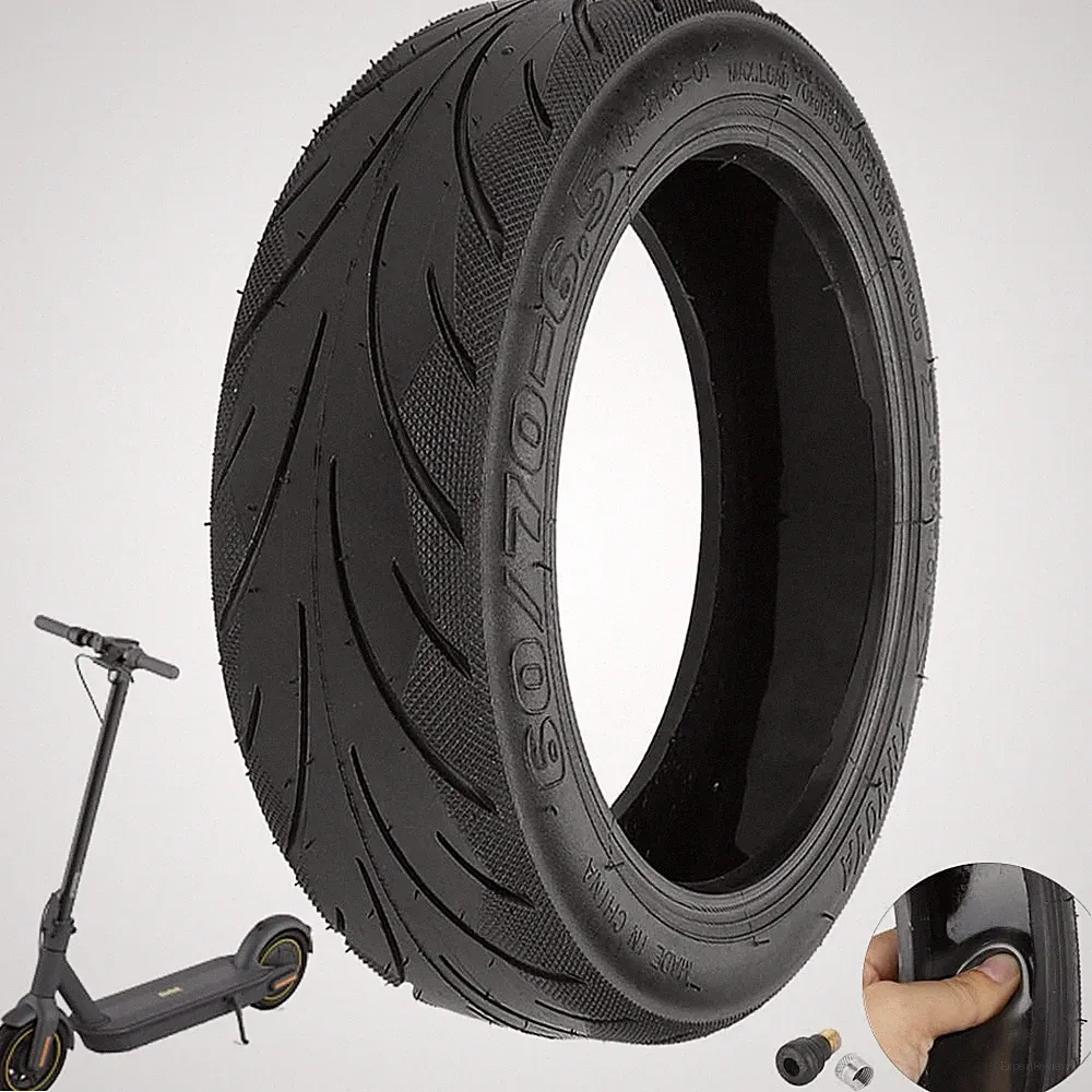 Reifen Elektroroller Tubeless Rutschfest Ersatz für Segway Ninebot 10 Zoll
